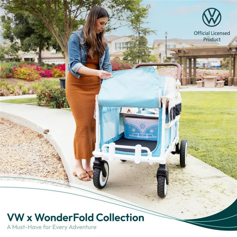stroller cooler wagon Wonderfold - Volkswagon Cooler Bag, Bondi Blue