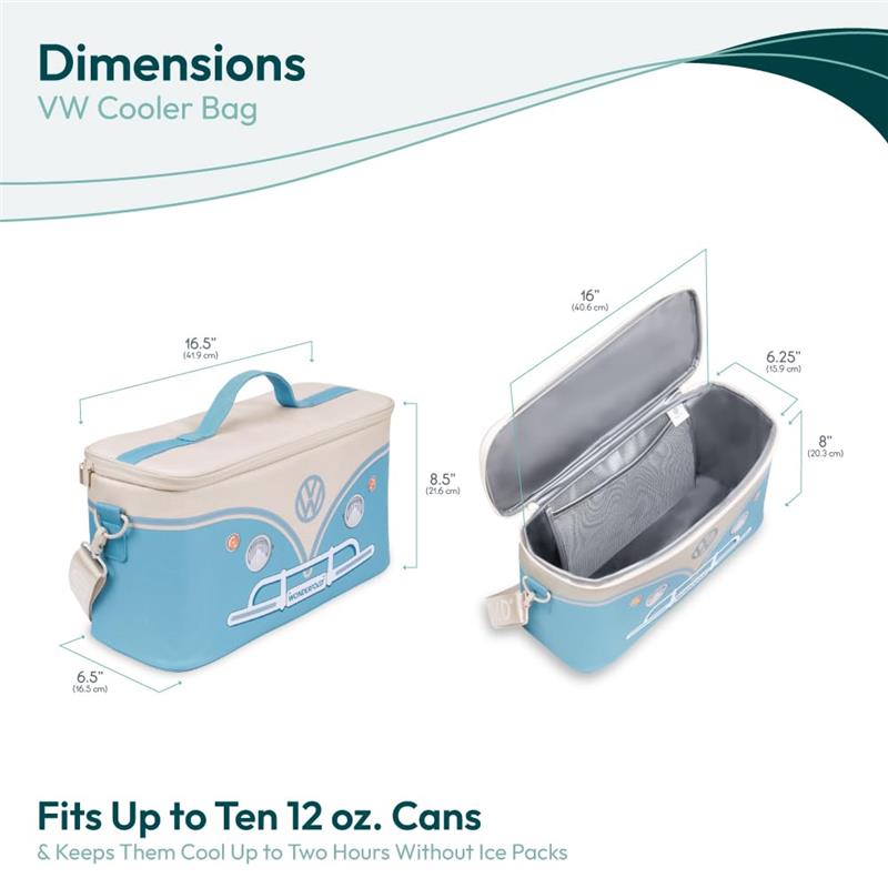 Wonderfold - Volkswagon Cooler Bag, Bondi Blue Image 6