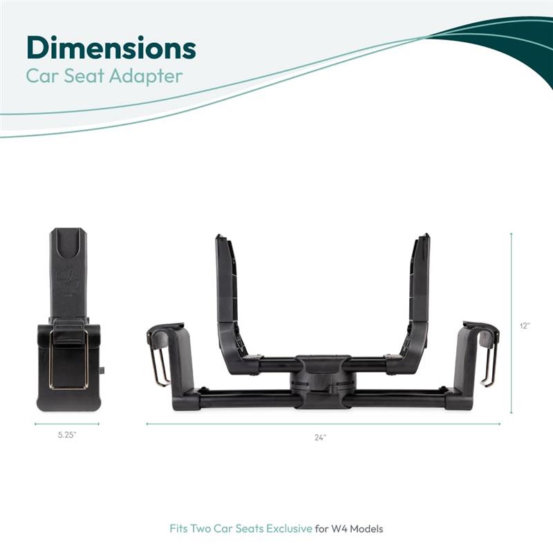 Wonderfold - W2 Car Seat Adapter Graco Image 6