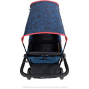 WonderFold W2 Luxe Pro (2 Seater) Double Stroller Wagon, Superman Image 8