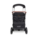 Wonderfold - W4 Luxe Pro Quad Stroller Fits Up To 4 Kids Seated Jet Black Image 7