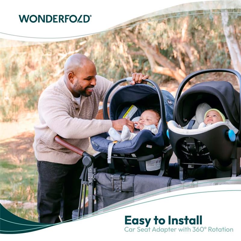 Wonderfold - W4 Series Car Seat Adapter Graco Image 2