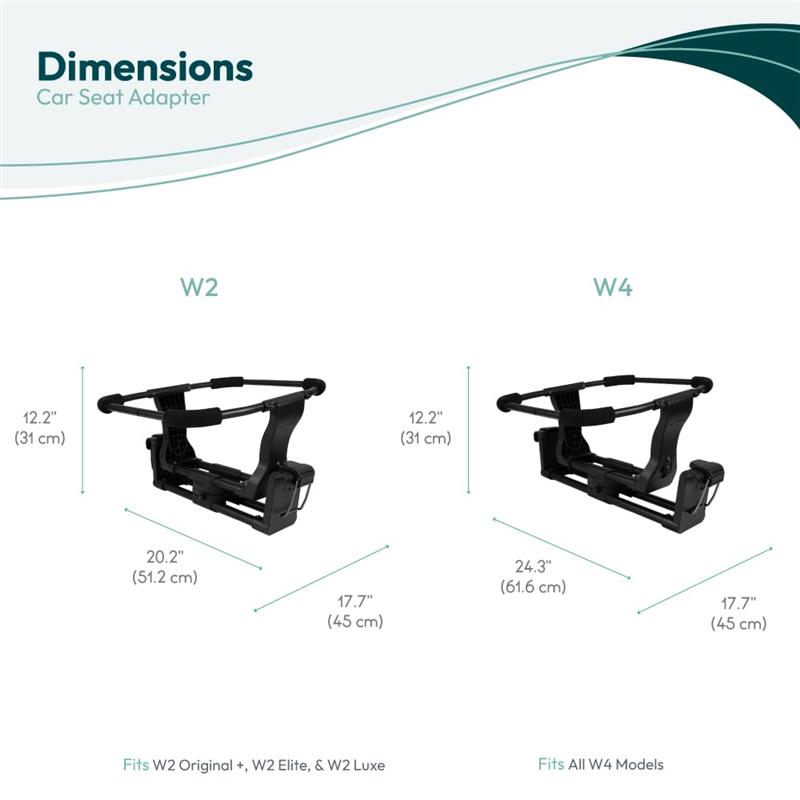 Wonderfold - W4 Series Car Seat Adapter Graco Image 6