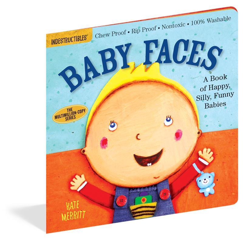 Workman Publishing Indestructibles Baby Faces Book Image 1