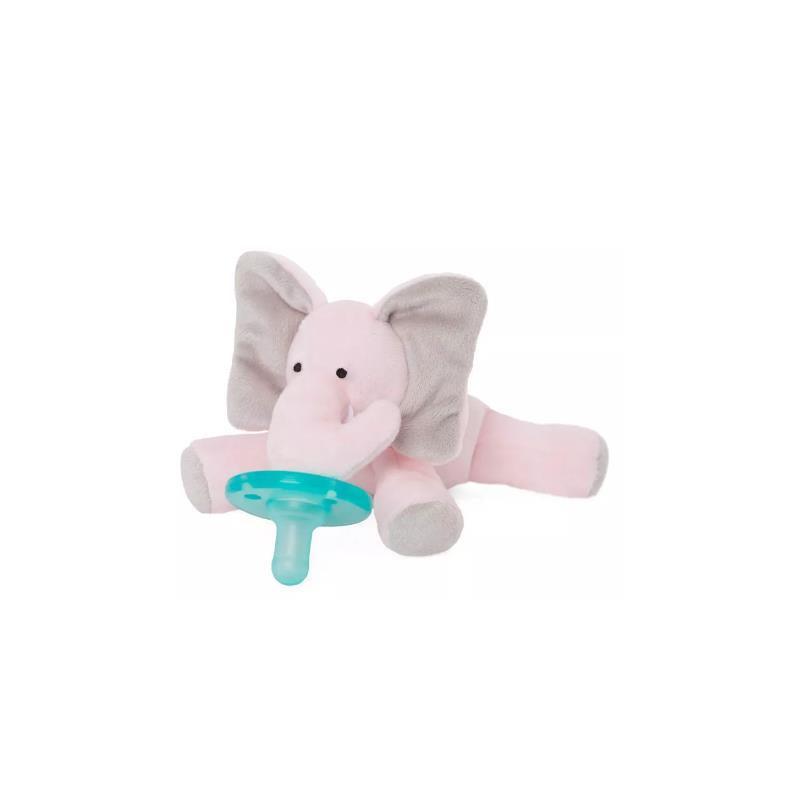 Wubbanub Infant Pacifier Pink Elephant Image 1