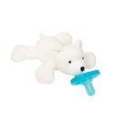 WubbaNub Infant Pacifier - White Polar Bear Image 1