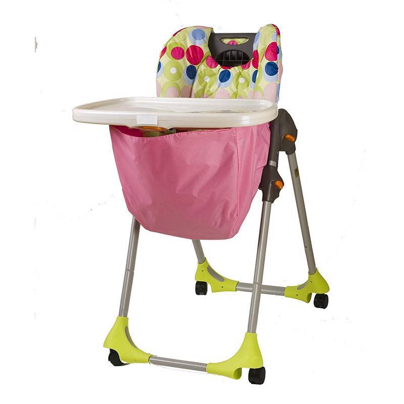 Wupzey High Chair Food Catcher, Pretty Pink Image 1