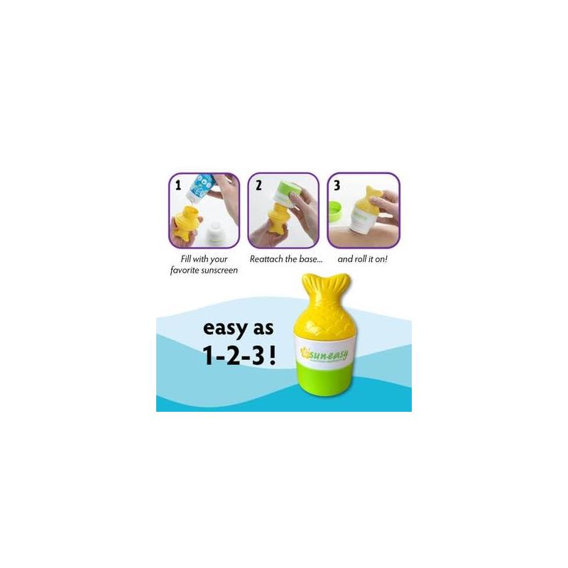 Yaya Organics - Sun-Easy Sunscreen Applicator Fish Tail Yellow Image 3