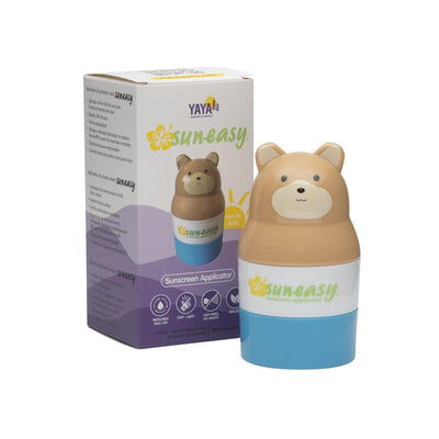 Yaya Organics - Sun-Easy Sunscreen Applicator Teddy Bear Blue Image 1