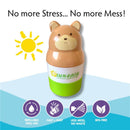 Yaya Organics - Sun-Easy Sunscreen Applicator Teddy Bear Blue Image 7