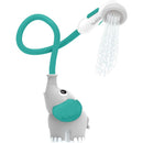 Yookidoo - Baby Bath Shower Head, Elephant Water Pump with Trunk Spout Rinser, Green Image 1