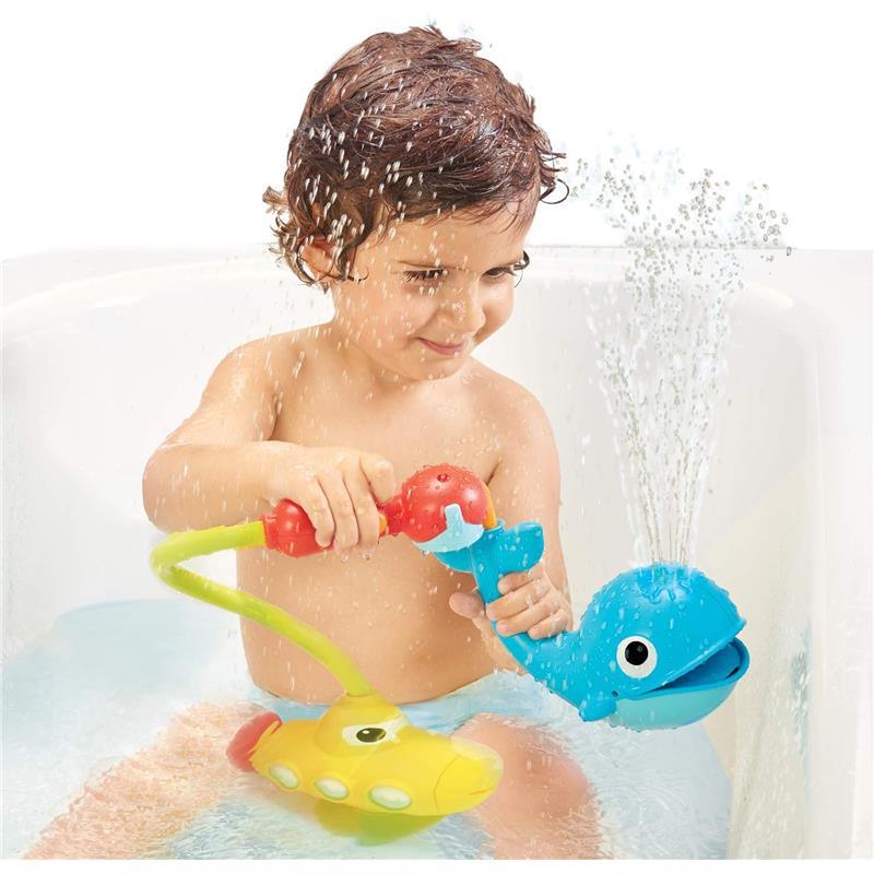 Yookidoo - Baby Bathtime Toy Submarine Spray Whale  Image 5