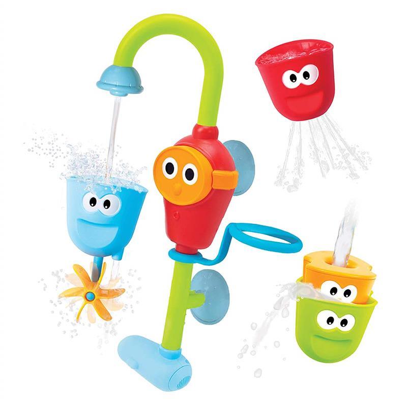 Yookidoo Flow 'N' Fill Spout Stackable Cups and Waterfall Spout Image 1