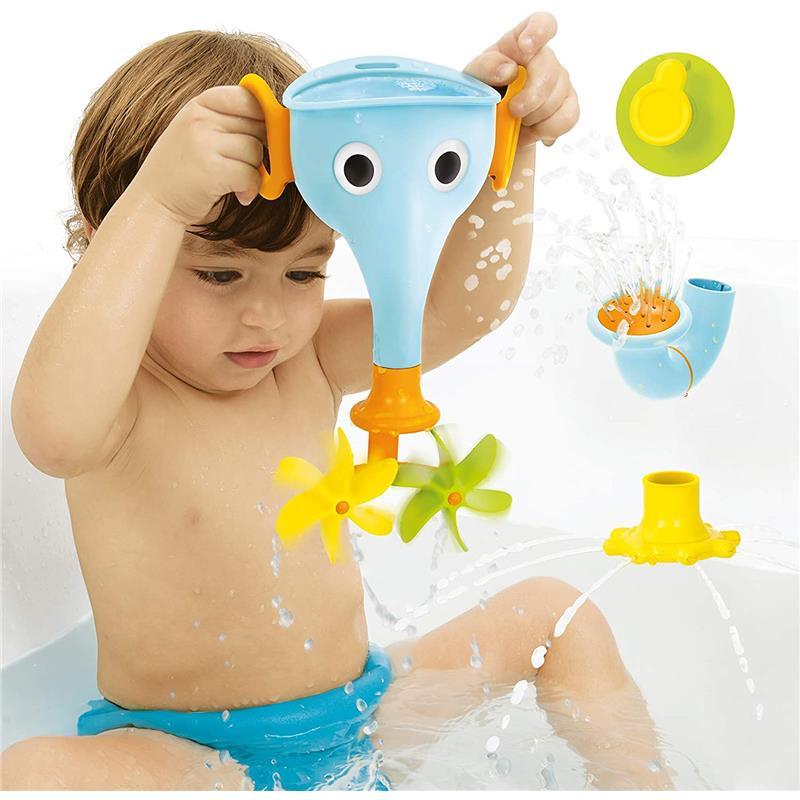 Yookidoo - FunElefun Fill 'N' Sprinkle Bath Toy, Blue Image 5