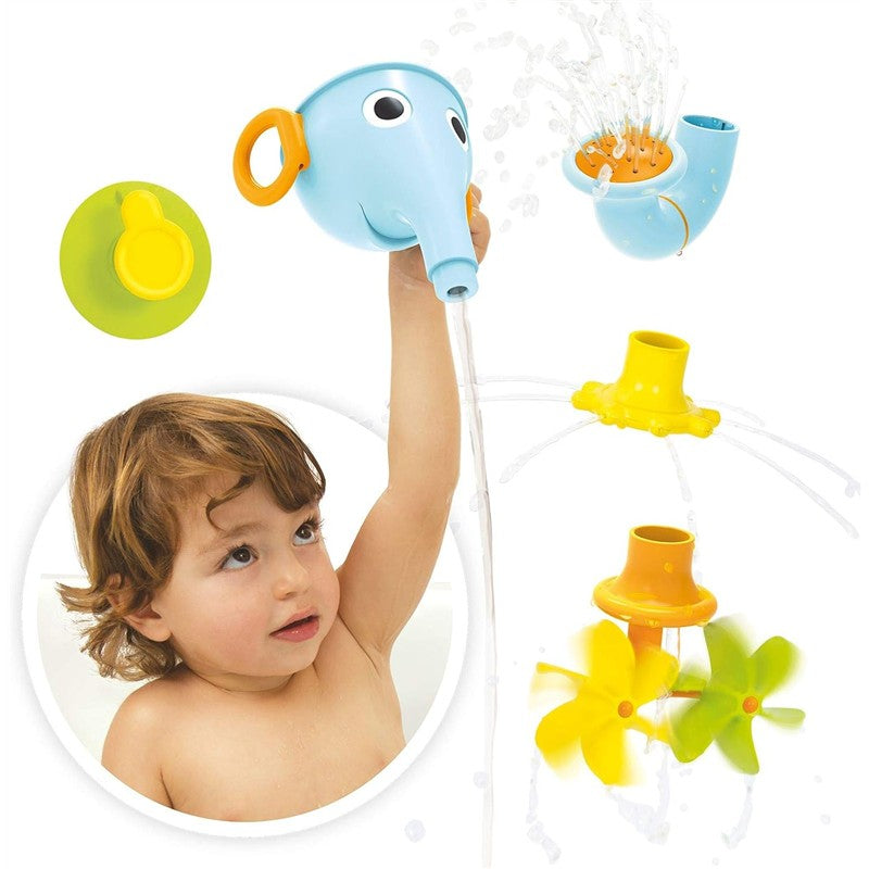 Yookidoo - FunElefun Fill 'N' Sprinkle Bath Toy, Blue Image 5