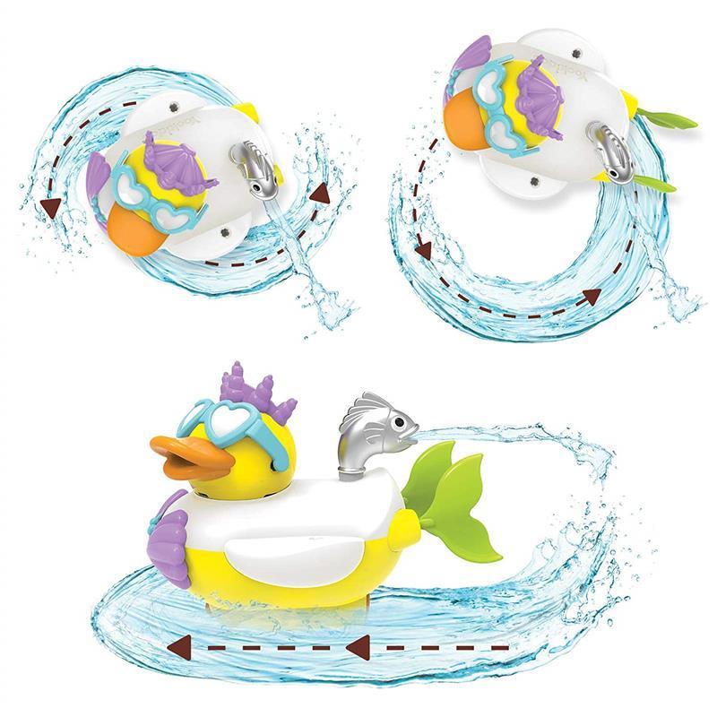 Yookidoo Jet Duck Bath Toy - Create a Mermaid Image 3