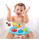 Yookidoo Musical Duck Race Baby Bath Toy with Waterfall Image 3