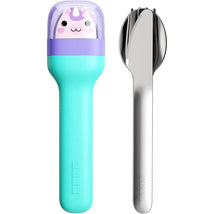 ZOKU - Kids Pocket Utensil Set, Unicorn  Image 1