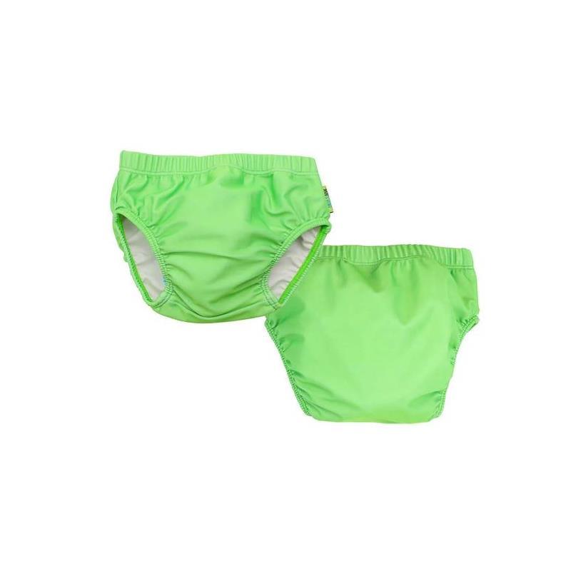 Zoocchini - Baby Knit Swim Diaper 2Pk Set, Aidan The Alligator Image 5