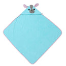 Zoocchini - Baby Snow Terry Hooded Bath Towel Yorkie, 0/18M Image 2