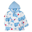 Zoocchini - Baby Terry Swim Coverup Sunny The Seal, M/L Image 1