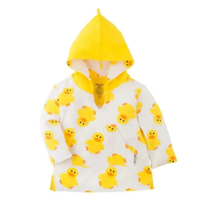Zoocchini - Baby Terry Swim Coverup UPF50+, Duck Image 1