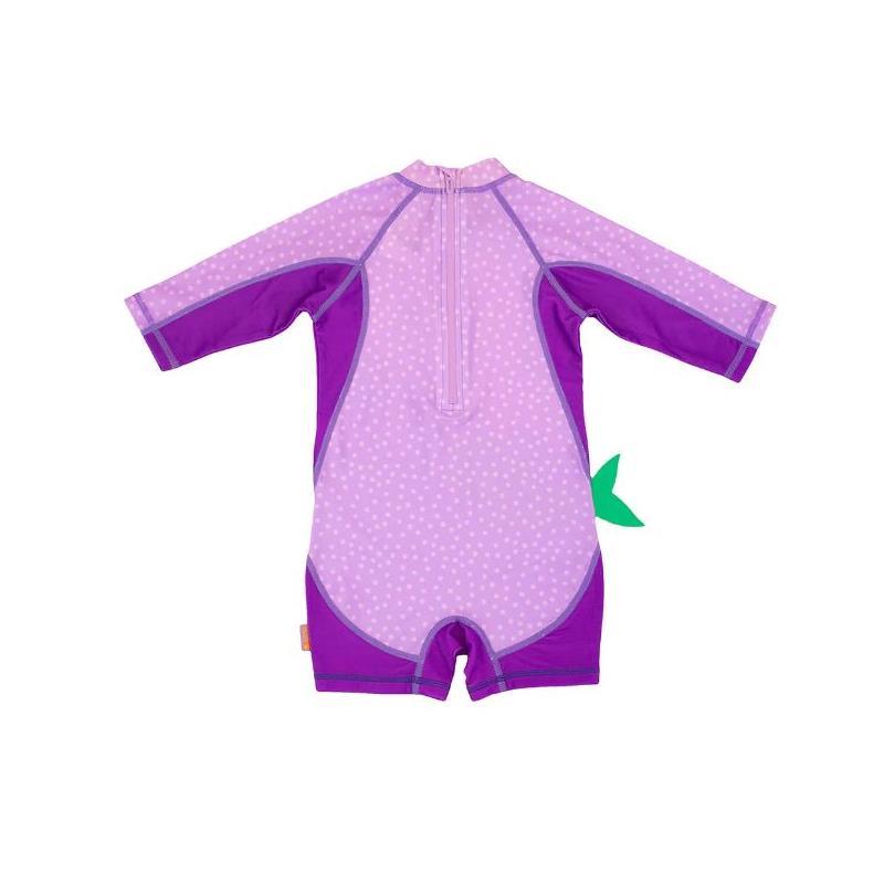 Zoocchini - Baby Girl One Piece Surf Suit, Mermaid Image 5