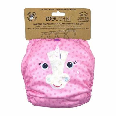Zoocchini - Cloth Diaper Alicorn With 2Pk Insert One Size Image 1