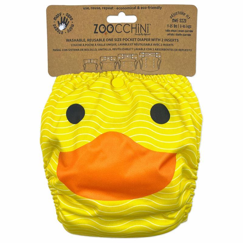 Zoocchini - Cloth Diaper Duck With 2Pk Insert One Size Image 1