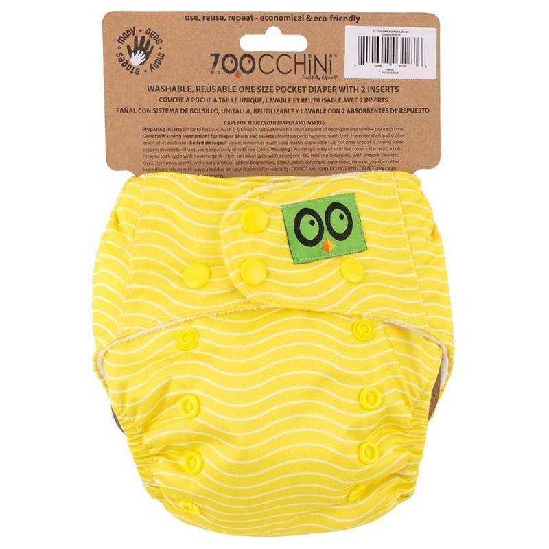 Zoocchini - Cloth Diaper Duck With 2Pk Insert One Size Image 3