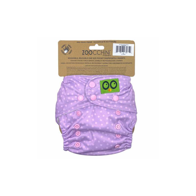 Zoocchini - Cloth Diaper Mermaid With 2Pk Insert One Size Image 2