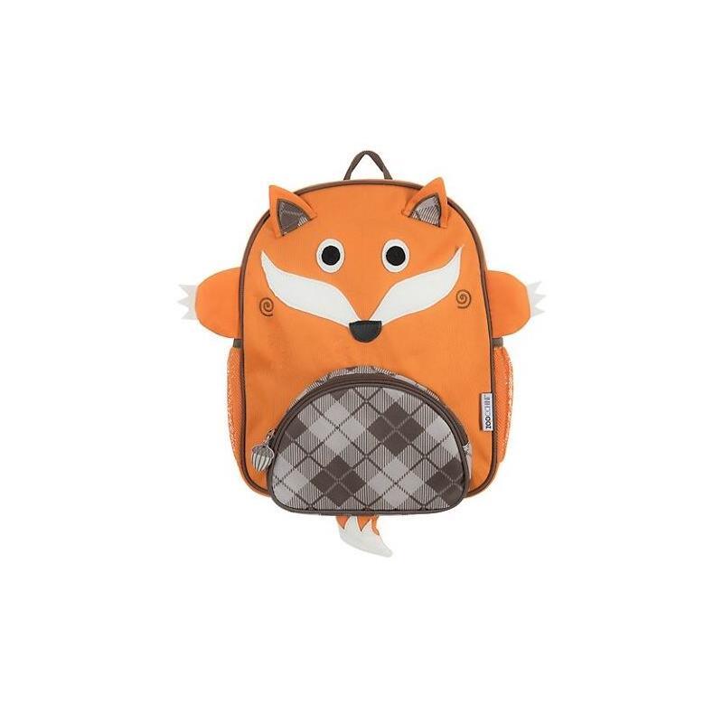 Zoocchini - Kids Backpack Finley The Fox, Orange Image 1