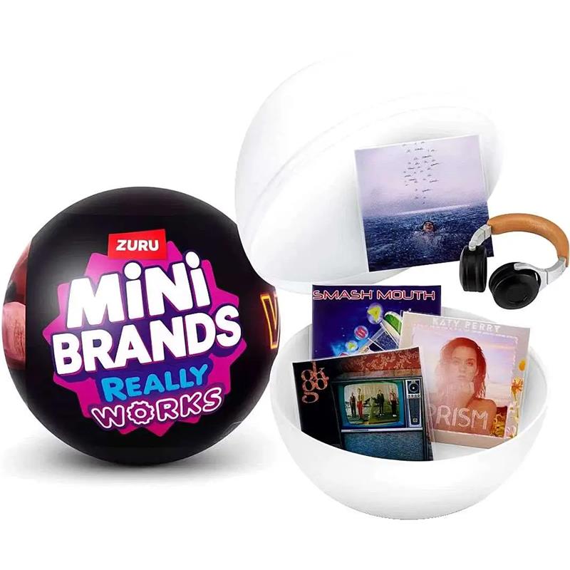 Zoofy 1Pk Mini Brands Miniverse Collectible Music Playing Vinyl