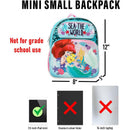 Zoofy Little Mermaid Mini Backpack 12 for Kids