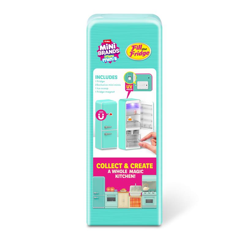 Zoofy Zuru Mini Brands Fill The Fridge Playset  Image 3