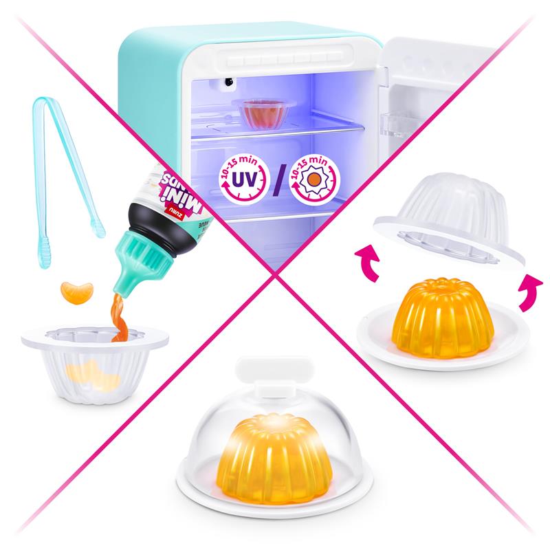Zoofy Zuru Mini Brands Fill The Fridge Playset  Image 7