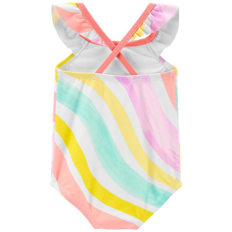 Carter's - Baby Girl Striped Swimsuit Image 2