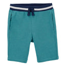 Carters - Toddler Boy Pull-On Knit French Terry Shorts, Turquoise Image 1
