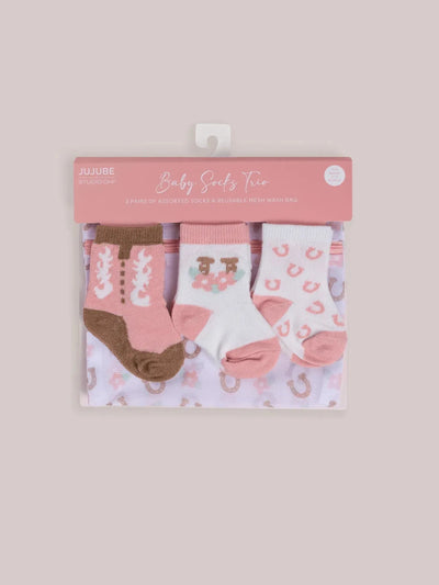 Baby Socks Trio, Bloomin' Boot Image 1