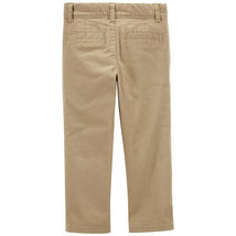 Carter's - Baby Boy Flat-Front Chino Pants, Khaki Image 2
