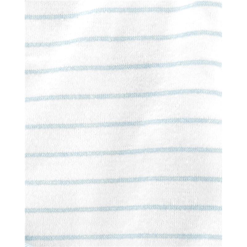 Carter's - 2-Pack Baby Sleeper Gowns- Dino White/Blue Image 4