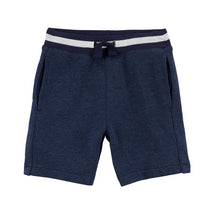 Carter's - Baby Boy Pull-On French Terry Shorts, Navy Image 1