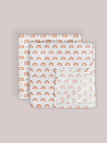Swaddle Blanket Set - Be Kind Rainbows