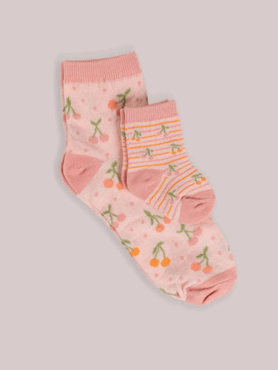 Mama & Me Socks, Cherry Cute by Doodle By Meg Image 2