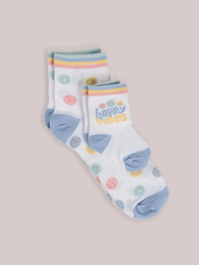Mama & Me Socks, Happy Baby Vibes Image 2