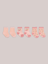 Baby Socks Trio - Cherry Cute by Doodle By Meg