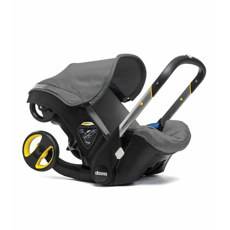 Doona - Infant Car Seat With Base & Stroller, Grey/Storm Image 6