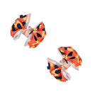 2PK PRINTED BABY FAB CLIPS: witch cat