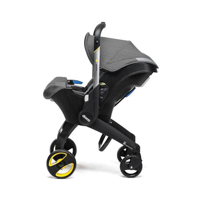 Doona - Infant Car Seat With Base & Stroller, Grey/Storm Image 4