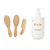 EllaOla - Bath Time Baby Hair Care Set